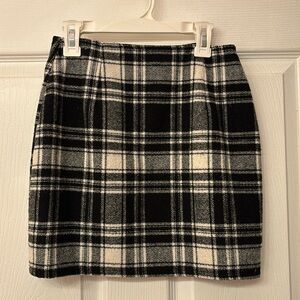 Checkered Skirt